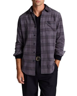 Hamilton Cotton Corduroy Plaid Shirt