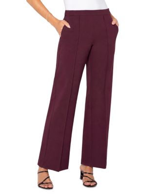 Pull On Wide Leg Pants