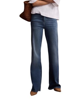  Women's Ultimate Flared Jeans in Blue Wash