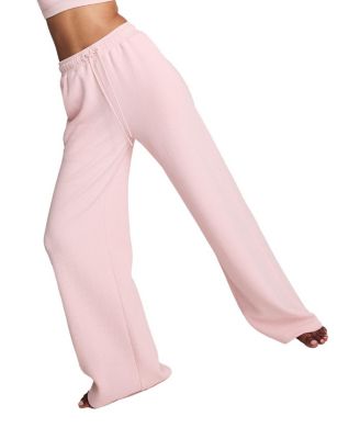 Waffle Knit Track Pant