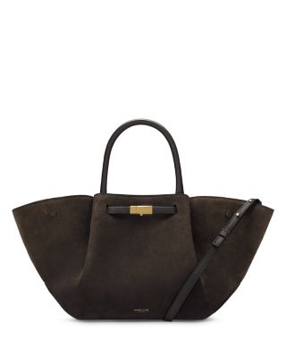 Midi New York Leather Convertible Tote