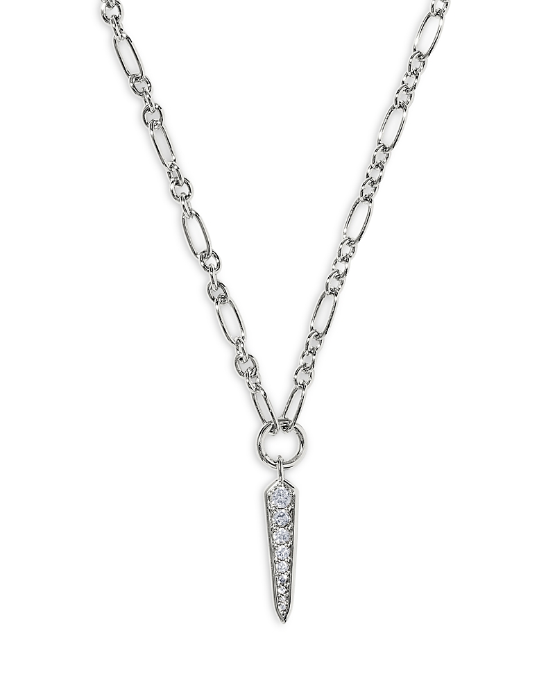 Kendra Scott Fate Crystal Spike Pendant Necklace, 16 In Orange