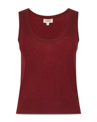Filou Cashmere Scoop Neck Crop Tank