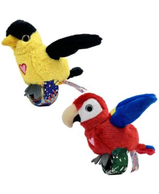  Oriole and Parrot Interactive Plush Toy, Ages 3+
