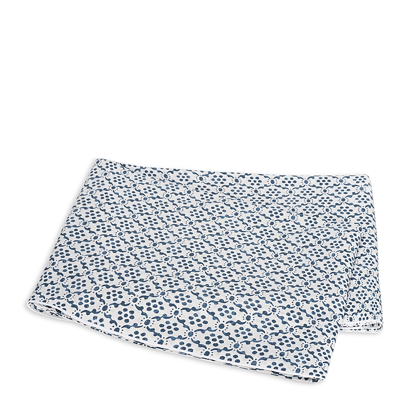 Matouk Laksha Flat Sheet, King In Indigo