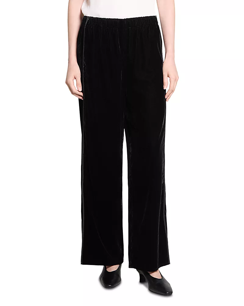 Theory Velvet Pull On Pants