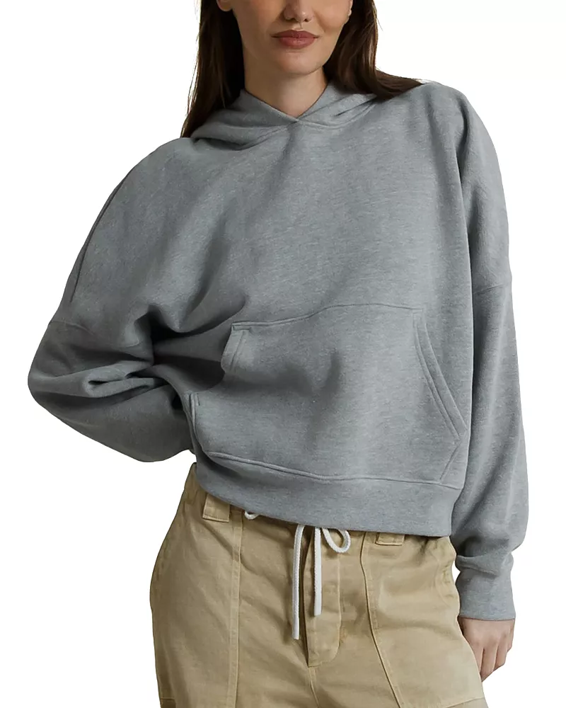 perfectwhitetee Rory Brushed Heavy Fleece Drop Shoulder Hoodie
