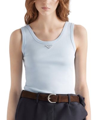  Ribbed Knit Tank Top