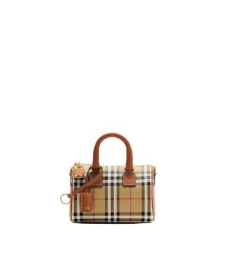 Mini Check Bowling Bag