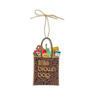 Little Brown Bag Hanging Ornament