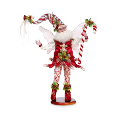 Candy Cane Fairy Figurine