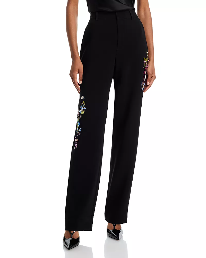 Cinq a Sept Collins Waterfall Paillettes Pants
