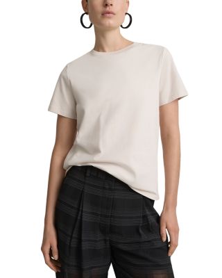 A.emery A. Emery Remy Relaxed Cotton T-shirt In Creme