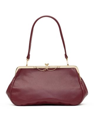 Vivienne Leather Convertible Clutch