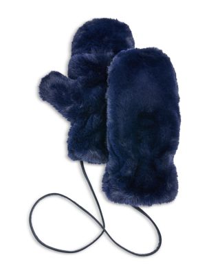 Rae Faux Fur Mittens
