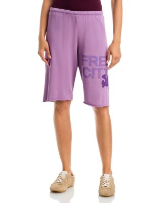 Cutoff Cotton Sweatshorts