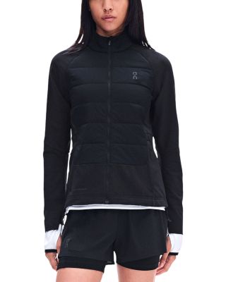 Weather Hybrid Mock Neck Thumb Hole Cuff Jacket