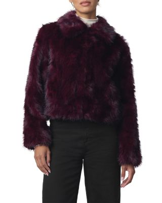 The Lara Curly Faux Fur Jacket