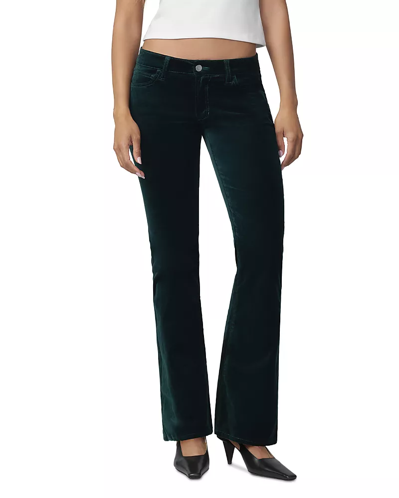 Joe's Jeans The Velveteen Naomi Flared Jeans in Pine