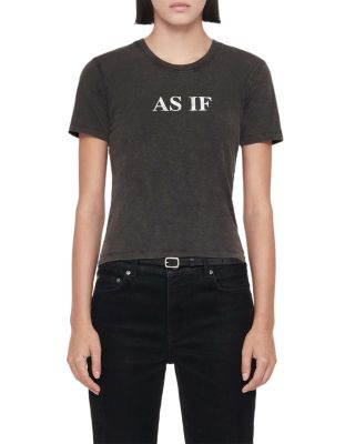 As If Hela Cotton Blend Tee