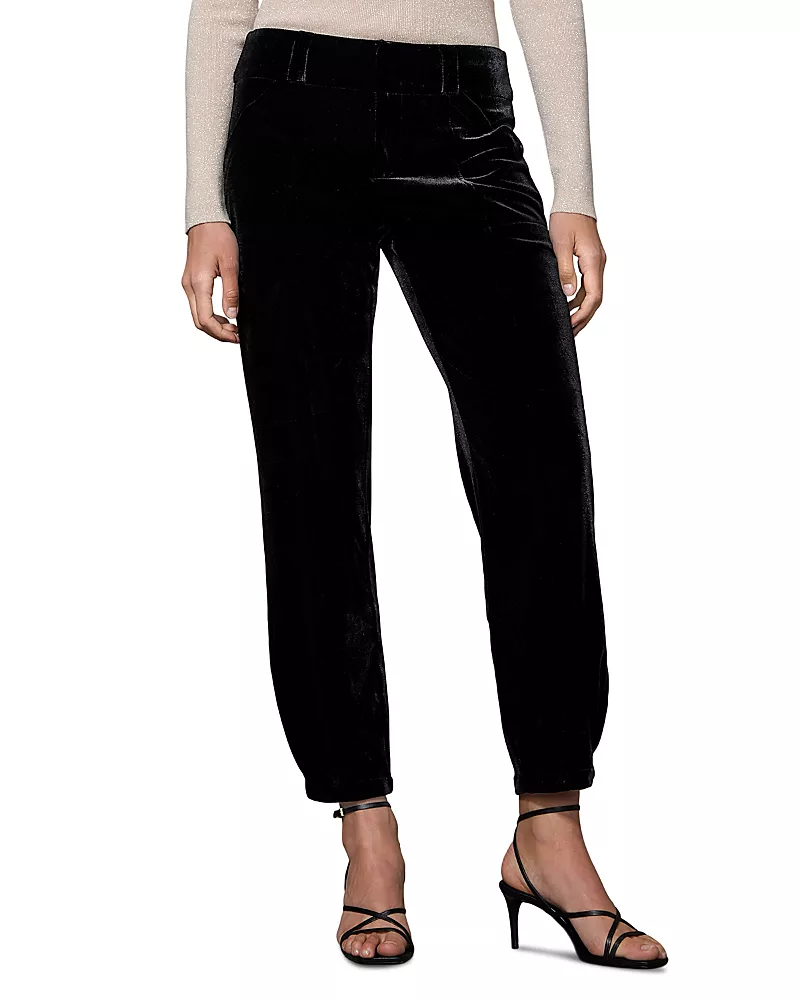 Sanctuary Sphere High Rise Velvet Pants