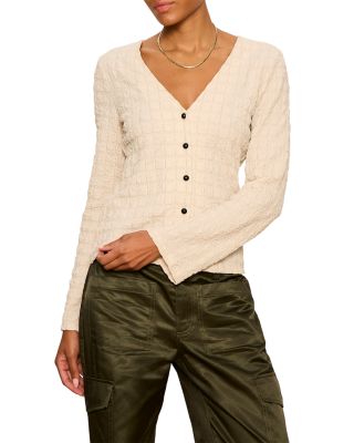 Sanctuary Party Dreamer Textured V Neck Top