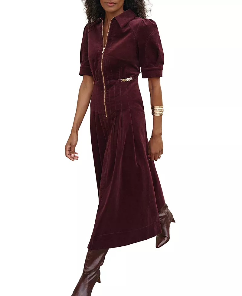 Mint Velvet Women's Corduroy Maxi Dress