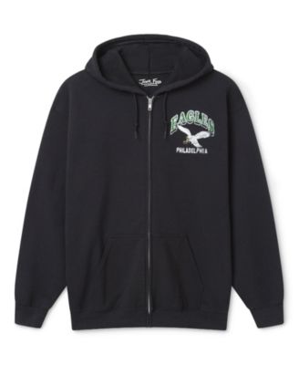  Unisex NFL Philadelphia Eagles City Edition Crest Zip Up Hoodie