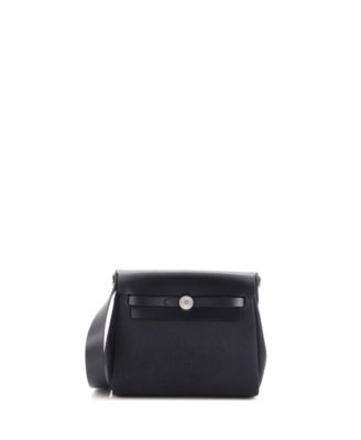 20 Herbag Zip Toile and Leather
