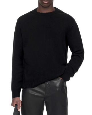 Remus Distressed Wool Blend Sweater