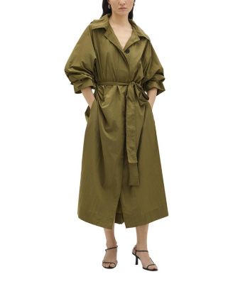 Recycled Nylon Trench