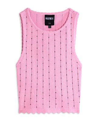 Girls' Fallon Embellished Knit Tank – Big Kid