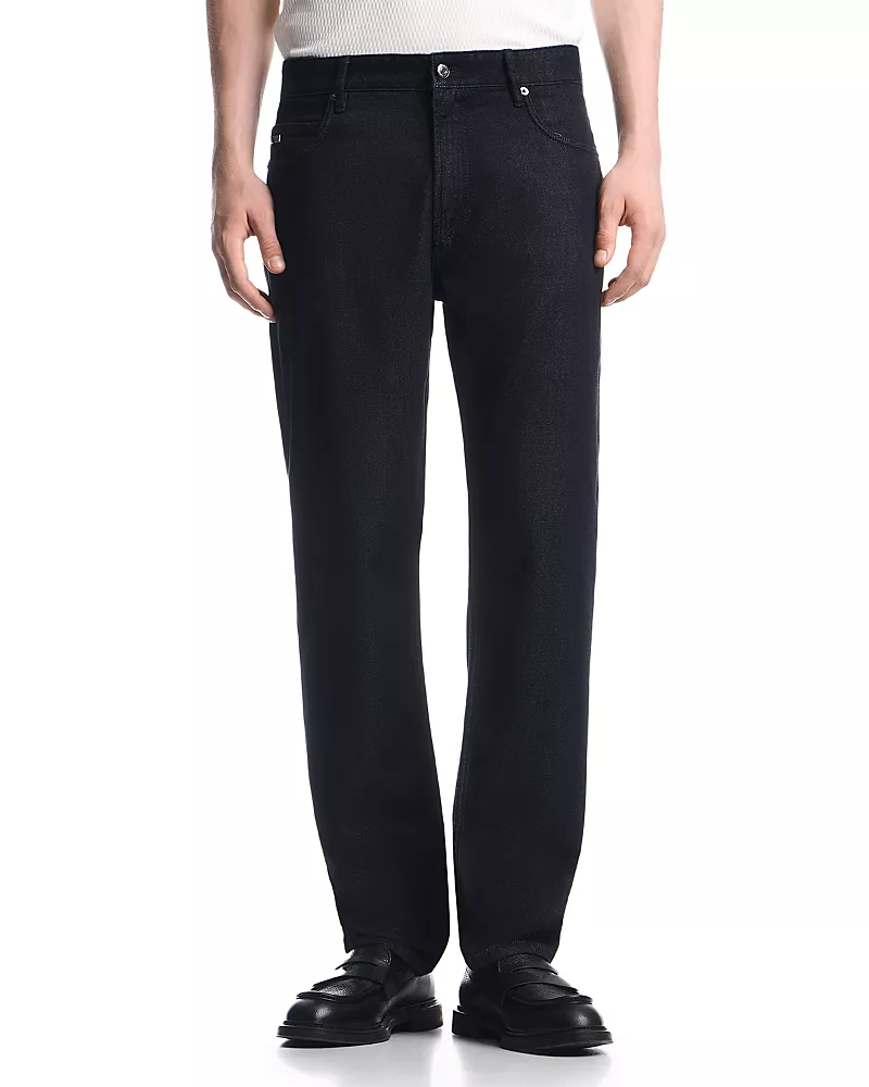 Emporio Armani Classic Cotton Blend Five Pocket Pants