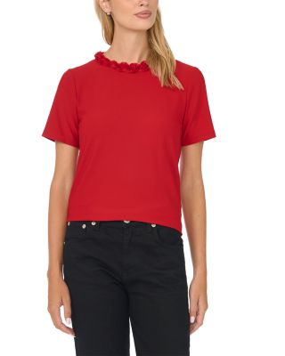 Rose Collar T-Shirt