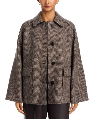Herringbone Raglan Jacket