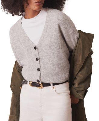 Women's V-Neck Knit Cardigan