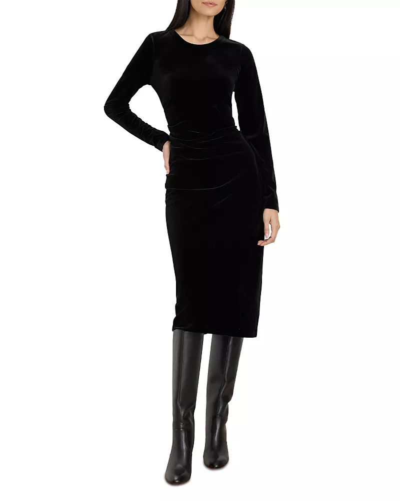 Nic+Zoe Kate Long Sleeve Midi Dress