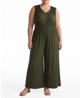 Women's Plus Zoey Liquid Jersey Jumpsuit