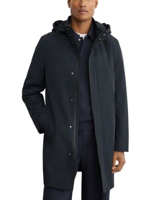Hilson Hooded Overcoat & Removable Gilet