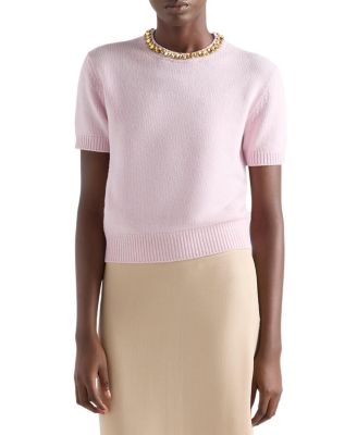  Wool and Cashmere Crew-Neck Sweater