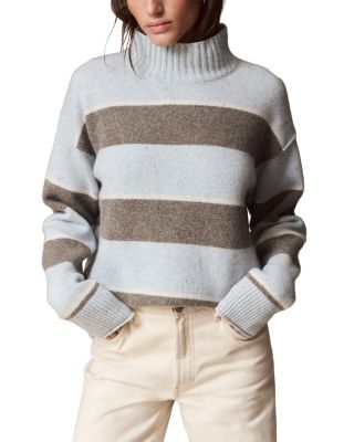 Coastal Merino Wool Turtleneck Sweater
