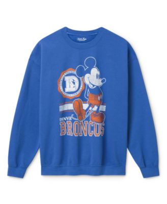  Unisex NFL Denver Broncos Mickey Crew Fleece