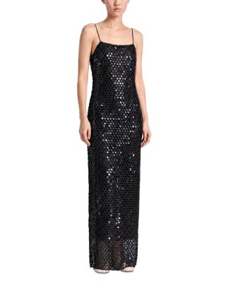 Saint Art Chloe Pearlized Sequin Maxi Dress