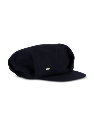 Riley Wool Blend Oversized Newsboy Cap