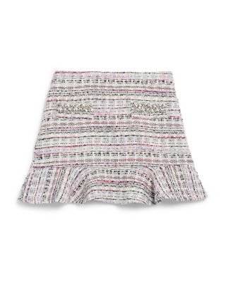 Girls' Sable Tweed Mini Skirt – Big Kid