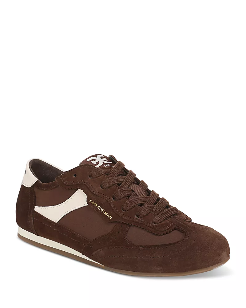 Sam Edelman Women's Camillia Suede Low Top Sneakers