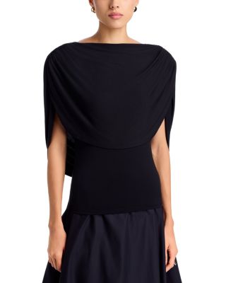 Alvera Cape Top