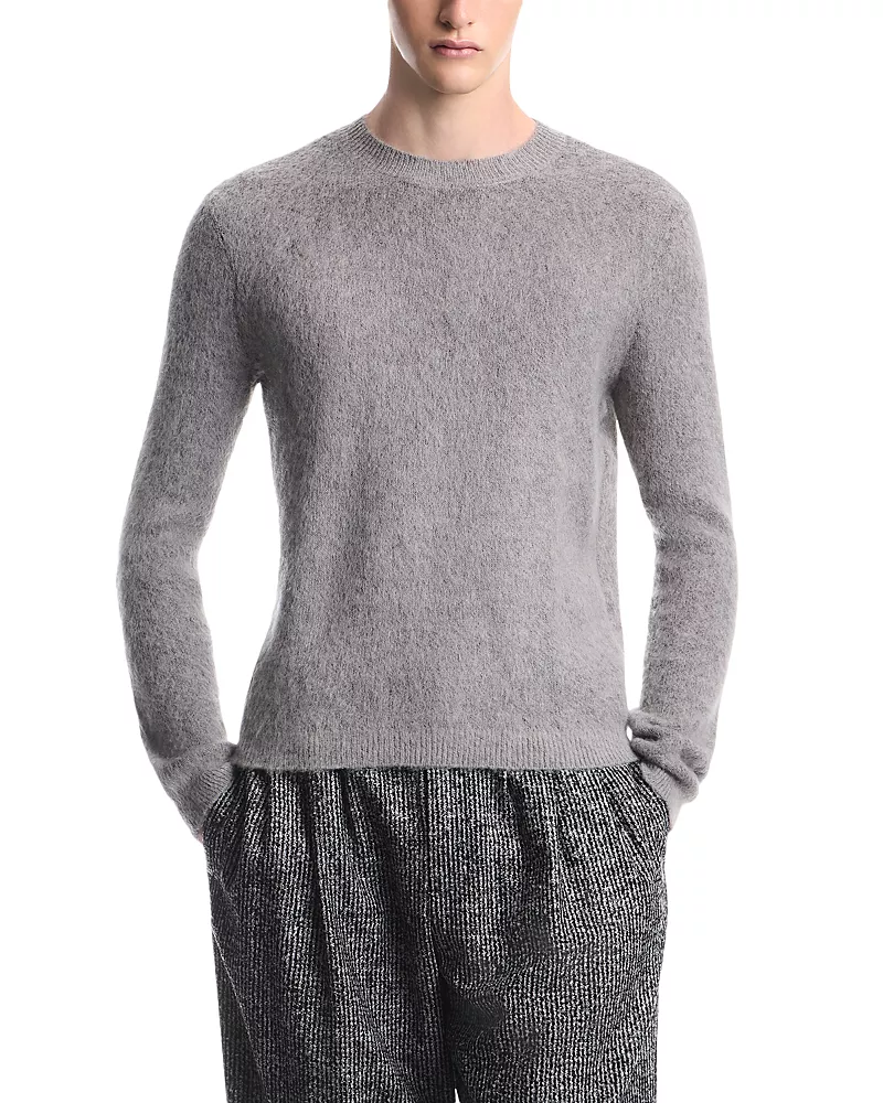 Emporio Armani Brushed Crewneck Sweater