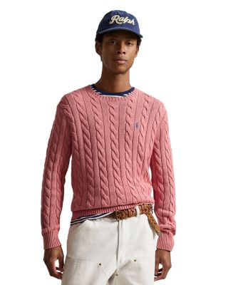 Cable Knit Cotton Sweater