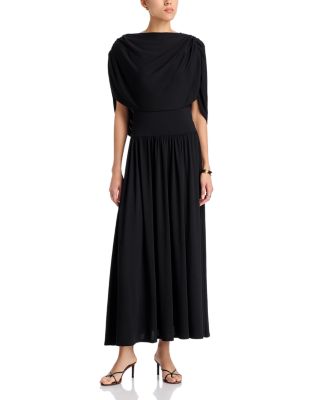 By Malene Birger Alva Cowl Back Maxi Dress